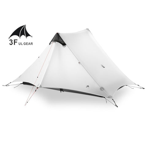 LanShan 2 3F UL GEAR 2 Person 4 Season Professional 15D Silicon Nylon Rodless Tent
