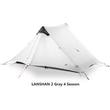 LanShan 2 3F UL GEAR 2 Person 4 Season Professional 15D Silicon Nylon Rodless Tent