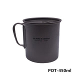 FLAME'S CREED 1100ml 1950ml Ultralight Titanium Pots