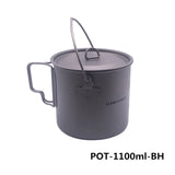 FLAME'S CREED 1100ml 1950ml Ultralight Titanium Pots