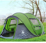 HUI LINGYANG Pop Up Tent 5-6 Person Double Layer Waterproof Tent