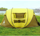 HUI LINGYANG Pop Up Tent 5-6 Person Double Layer Waterproof Tent