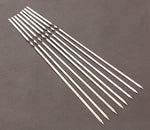 15pcs Stainless Steel Barbecue Skewers