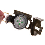 Army Green Folding Military Multifunction Compass