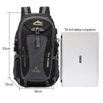 40L Unisex Waterproof Backpack