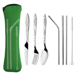 3/8Pcs/Set Stainless Steel Fork Spoon Cutlery Set