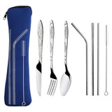 3/8Pcs/Set Stainless Steel Fork Spoon Cutlery Set