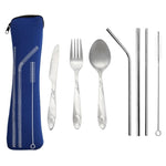 3/8Pcs/Set Stainless Steel Fork Spoon Cutlery Set
