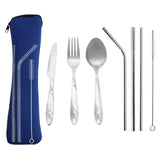 3/8Pcs/Set Stainless Steel Fork Spoon Cutlery Set