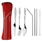 3/8Pcs/Set Stainless Steel Fork Spoon Cutlery Set