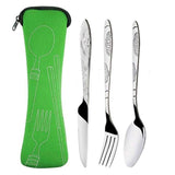 3/8Pcs/Set Stainless Steel Fork Spoon Cutlery Set
