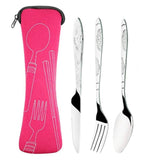 3/8Pcs/Set Stainless Steel Fork Spoon Cutlery Set