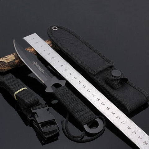 Paratroopers Stainless Steel Tactical Knife