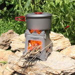 LIXADA Titanium Wood Stove