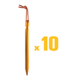 10pcs 18cm Aluminum Tent Pegs
