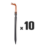 10pcs 18cm Aluminum Tent Pegs