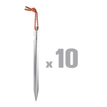 10pcs 18cm Aluminum Tent Pegs