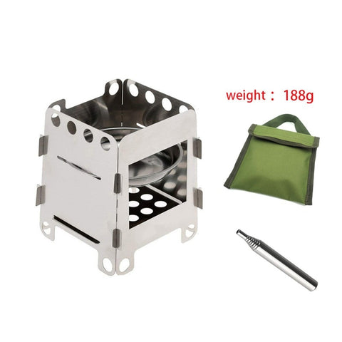 Portable Wood Burning Camping Stove