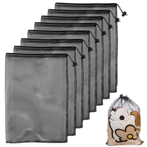 Mesh Durable Nylon Mesh Drawstring Bag