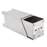 Lixada Foldable Rocket Stove Windproof Stainless Steel Camping Stove Picnic Wood Burning Stoves BBQ Cooking Furnace Wood Stove