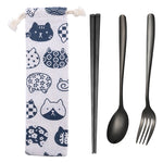 3/8Pcs/Set Stainless Steel Fork Spoon Cutlery Set