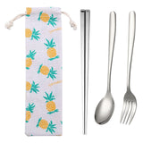 3/8Pcs/Set Stainless Steel Fork Spoon Cutlery Set