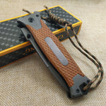 8.2'' Tactical Damascus Steel Folding Pocket Knife