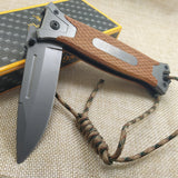 8.2'' Tactical Damascus Steel Folding Pocket Knife
