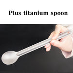 Titanium Long Handle Spork