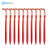 10pcs 18cm Aluminum Tent Pegs