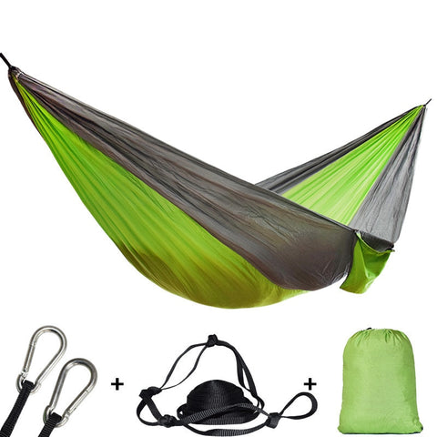 Adult Hammock With 2 Straps and 2 Carbines