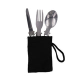 Folding Fork Spoon Knife Set