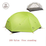 Naturehike 3 Season Mongar 20D Nylon Double Layer Waterproof Tent for 2 Persons