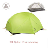 Naturehike 3 Season Mongar 20D Nylon Double Layer Waterproof Tent for 2 Persons