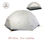 Naturehike 3 Season Mongar 20D Nylon Double Layer Waterproof Tent for 2 Persons