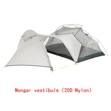 Naturehike 3 Season Mongar 20D Nylon Double Layer Waterproof Tent for 2 Persons