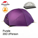 Naturehike 2 3 Person Waterproof Double Layer All Season Tent