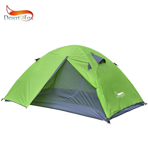 2 Person Aluminum Pole Lightweight Four-season Tent